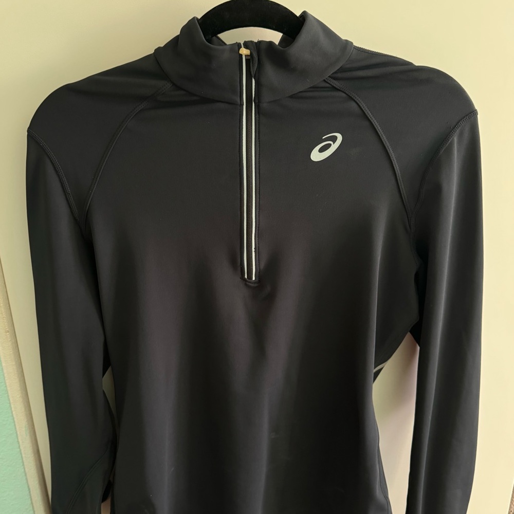 ASICS black tight sweater